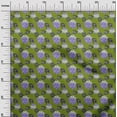 thumbnail image 3 of oneOone Tissu Polyester Spandex Vert Poire Feuilles Matériel de Robe Tissu Imprimé Tissu au Mètre 56 Pouces de Large, 3 of 5