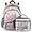 Color 1, variant on Spring Floral Backpack with Insulated Cooler Lunch Box, Lightweight Hydrangea Rose Work Laptop Backpack with Lunch Bag, Travel Computer Casual Daypack, 18.3 Inch