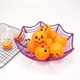 thumbnail image 3 of Sunshinehomely Halloween Spider Web Basket, Halloween Candy Bowl, Halloween Spider Web Plastic Baskets Bowls Halloween Candy Holder for Halloween Party Decor, 3 of 6
