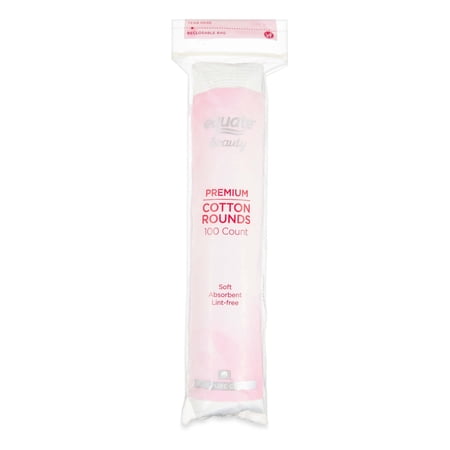 Equate Beauty Premium Cotton Rounds, 100 Count