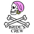 thumbnail image 3 of CafePress - Bride's Crew Women's Light Pajamas - Women's Short Sleeve Print T-Shirt and Pants Light Cotton Pajama Set, 3 of 7