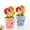 Mix, variant on 4-Piece Ceramic Flower Measuring Set – Flower Shaped Cups & Spoons with Pot Holder, for Dry & Wet Ingredients, Baking Gift