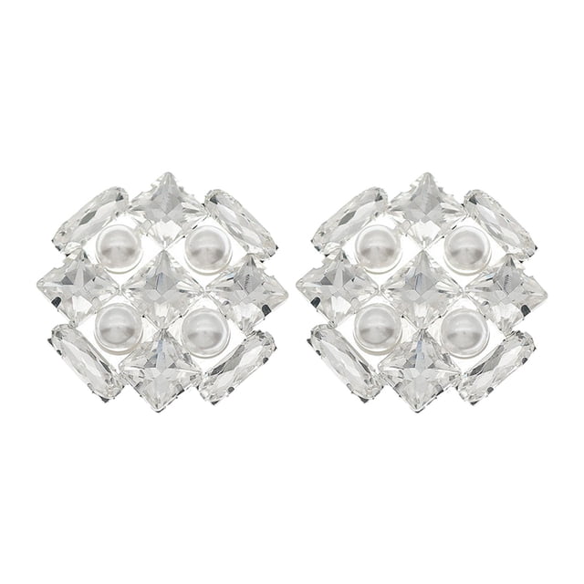 Clips para zapatos de imitación cuadrados Sunnimix Decoraciones de zapatos Broche Hebilla