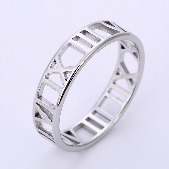 Fashion Simple Stainless Steel Ring
