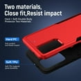 thumbnail image 5 of Tianle Compatible with Samsung Galaxy S20 Plus Case, with HD Screen Protector [Military Grade Drop Tested] Heavy-Duty Tough Rugged Shockproof Protective Case for Samsung S20 Plus, Red, 5 of 6