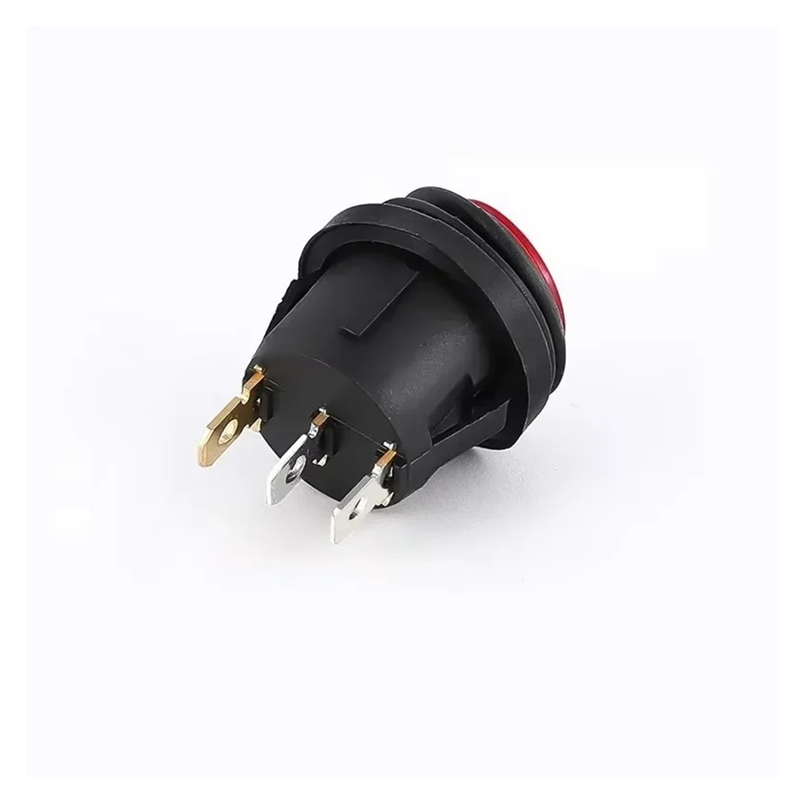 KCD1 Waterproof Round Button Rocker Switch kcd1 Boat-shaped Switches Push Button Switch ON OFF with Light 12V 220V