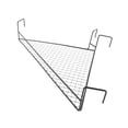 thumbnail image 2 of Tnarru Cubicle Hanging Basket for Office Plant Railing Shelf for Porch Fence Garden Triangle Black, 2 of 8