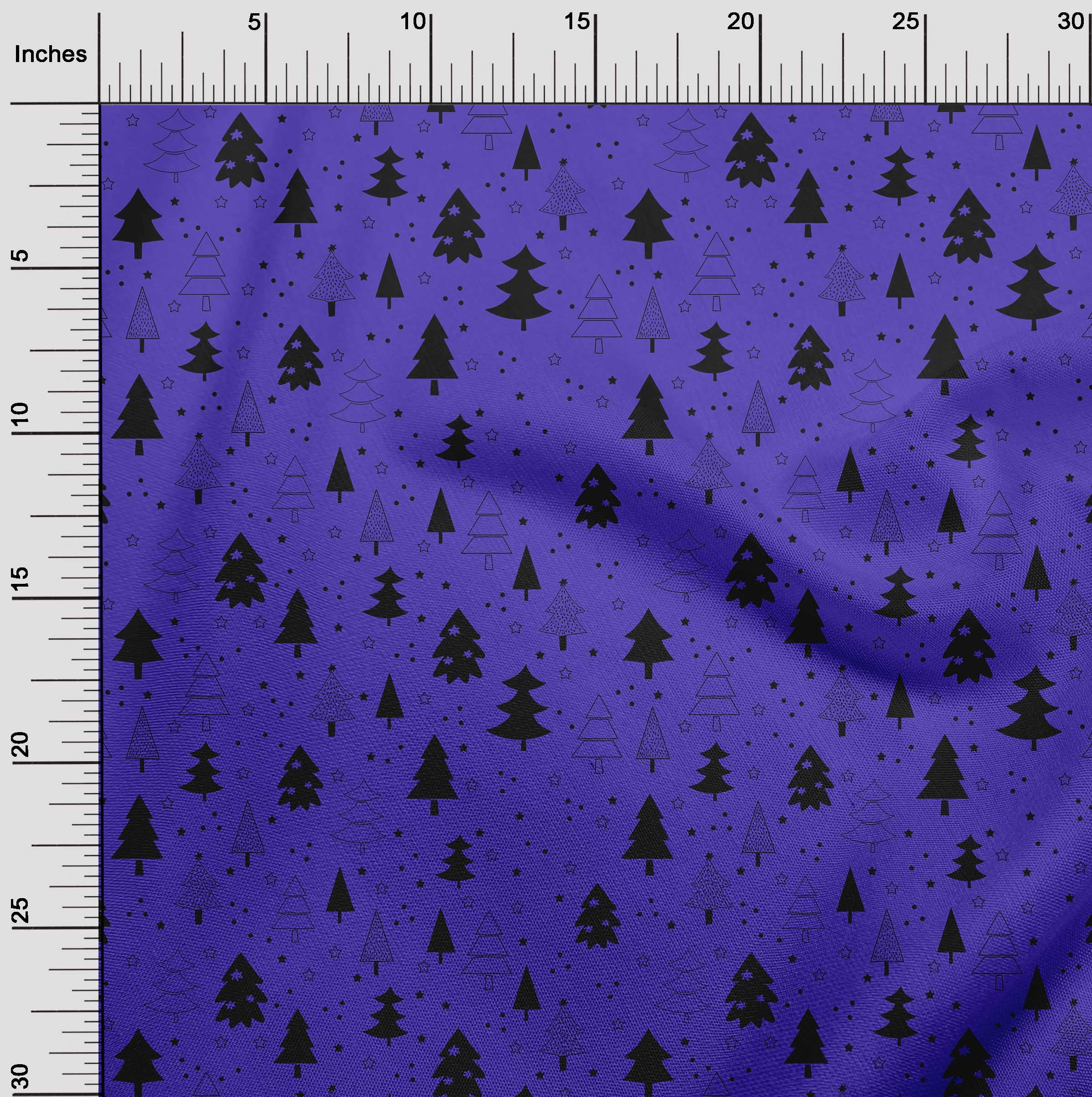 oneOone Cotton Jersey Lime Green Fabric Christmas Tree Sewing Craft Projects Fabric Prints By Yard 58 Inch Wide