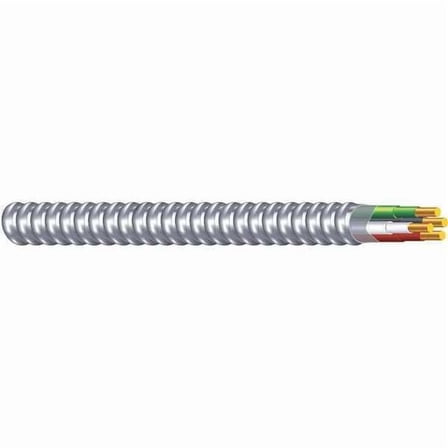 Southwire Armored Cbl,3 w/Grd,14AWG,MC,50ft 68582622