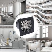 8 inch Portable Exhaust Fan 40W Wall Mounted Vent Fan Ventilating Fan Blower for Garage Shops Kitchen Bathroom Ceiling Attic Household Window Basement 380CMF