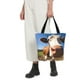 thumbnail image 5 of Balery Blue Sky Meadow Cute Cow Bolsa de Hombro con Diseño, Bolsa Grande y Duradera, Bolsa Versátil para Compras, 5 of 6