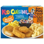 Kid Cuisine All Star Nuggets, Macaroni and Cheese, Corn & Brownie Frozen Meal, 8.8 oz (Frozen)