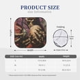 thumbnail image 3 of Wukai Eerie Skull Holding Another Print Windshield Sun Shade, Car Front Window Shades Sunshade Cover Sun Visor Shield Block Automotive Interior Protector Blocks UV Rays-Large, 3 of 6