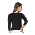 thumbnail image 3 of Blusa Ilusión T 2XG Negro, 3 of 3