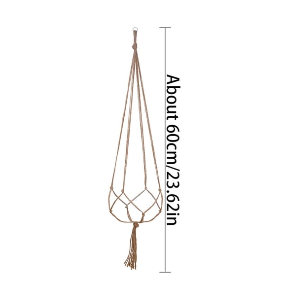 Hanging Plant Pot Holder Decorative Baskets Planter Plants Basket Flowerpot Planters Inside Home Decor Balcony Outdoor Pots