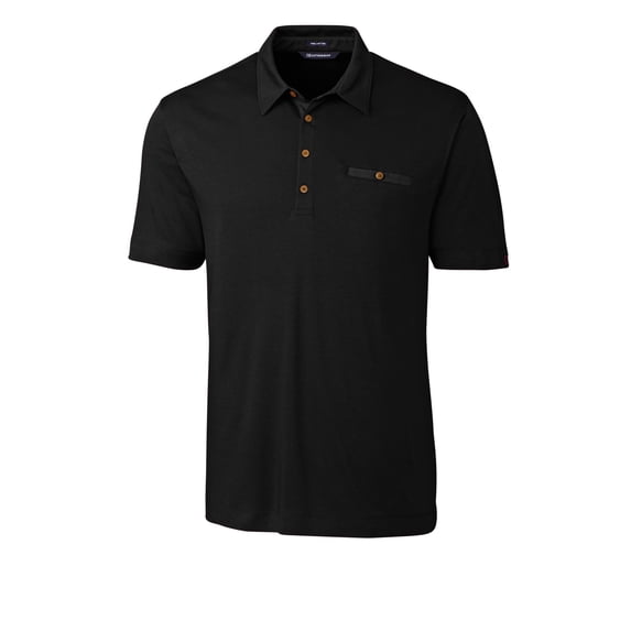 Men's Short sleeve Cienega Polo, Black - M