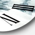 thumbnail image 3 of Designart 1 in Quartz Traditional Wall Clock, 3 of 5