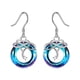 thumbnail image 2 of Para hija te amo collar de cristal pendientes regalo para hija joyería colgante padre hija, 2 of 5