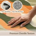 thumbnail image 6 of ODIKA Orange Retro Burnt Swirl Abstract Wavy Stripe Decorative Creamy for Queen Size Bedroom, Under Bed, Master Suite, Foldable Easy Care, 6 of 7
