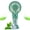 Green, variant on CSSJKYJ Handheld Misting Fan Portable, Small Personal Hand Held Rechargeable Mist Fan Water Spray,Operated Hand Mister Fans 3-Speed, 4-15 Hrs Runtime for Travel Home Office Outdoor