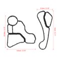 thumbnail image 2 of 11428637821 11428637820 Motor Aceite Colector Junta Sello Juego para Coche, 2 of 4
