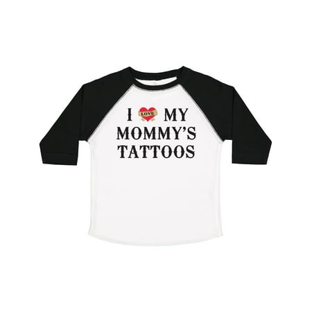 

Inktastic I Love My Mommy s Tattoos Gift Toddler Boy or Toddler Girl T-Shirt