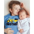 thumbnail image 3 of Tstars Big Brother Toddler Boys Shirt Pregnancy Announcement 3T California Blue, 3 of 6