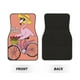 thumbnail image 2 of Balery Flamingo Riding a Bicycle Juego de 4 Alfombrillas para Auto, Revestimientos de Caucho Resistente, Diseño Antideslizante, 2 of 7
