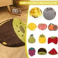 thumbnail image 4 of UOYOTT Fruit Peach Bathroom Rug, Peachy Clean Bedroom Floor Non Mat Shaped Slip R0A2, 4 of 8
