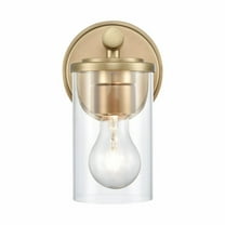 Elk Home 5-Inch Wide Burrow Vanity Light, Traditional, Natural Brass