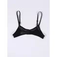 thumbnail image 4 of Women Sheer Mesh Unlined Bra Ultra Thin See Through Lace Trim Bralette, 4 of 5