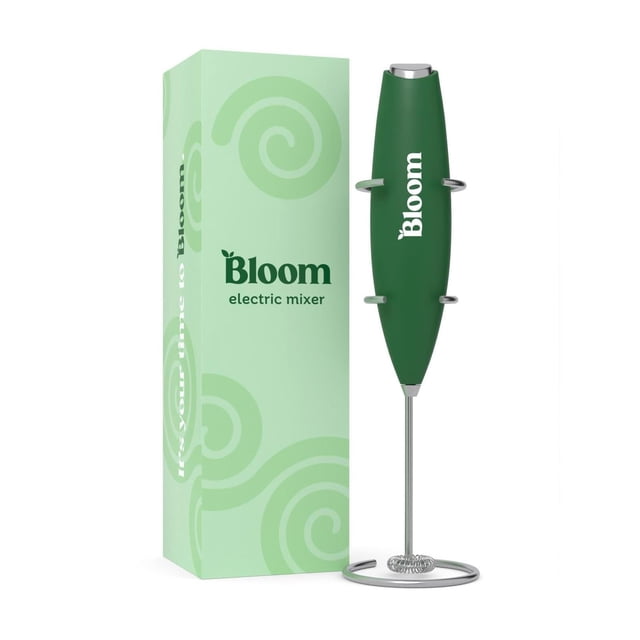 Espumador de Leche Bloom Nutrition Acero Inoxidable Eléctrico para Café y Más