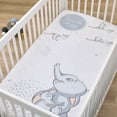 thumbnail image 2 of Disney Dumbo Sweet Little Baby 100% Cotton Photo Op Crib Sheet, 2 of 6
