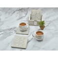 thumbnail image 4 of Coasters STORE INDYA Cuadrado de madera hecho a mano con soporte, 4 of 5