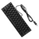 thumbnail image 5 of Teclado Gaming Con Cable, 61 Teclas, Retroiluminación Rgb, 8 Colores Individuales, Teclado Mecánico 60%, Anti-Ghosting, Alta Velocidad De Respuesta, Diseño Ergonómico, 5 of 7