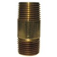 thumbnail image 1 of Boquilla de latón JMF, 3/4 pulgadas x 5 cm, roja MPT, 1 of 1