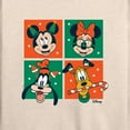 thumbnail image 3 of Disney - Mickey And Friends Christmas  - Women's Lightweight French Terry Long Sleeve Shirt, 3 of 5