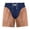 04#Dark Blue, variant on Funny Swim Trunks for Men, 3D Hairy Legs US Flag Swim Shorts, Mens 4th of July Swim Trunks Patriotic Beach Shorts, Mint Green, Size XL