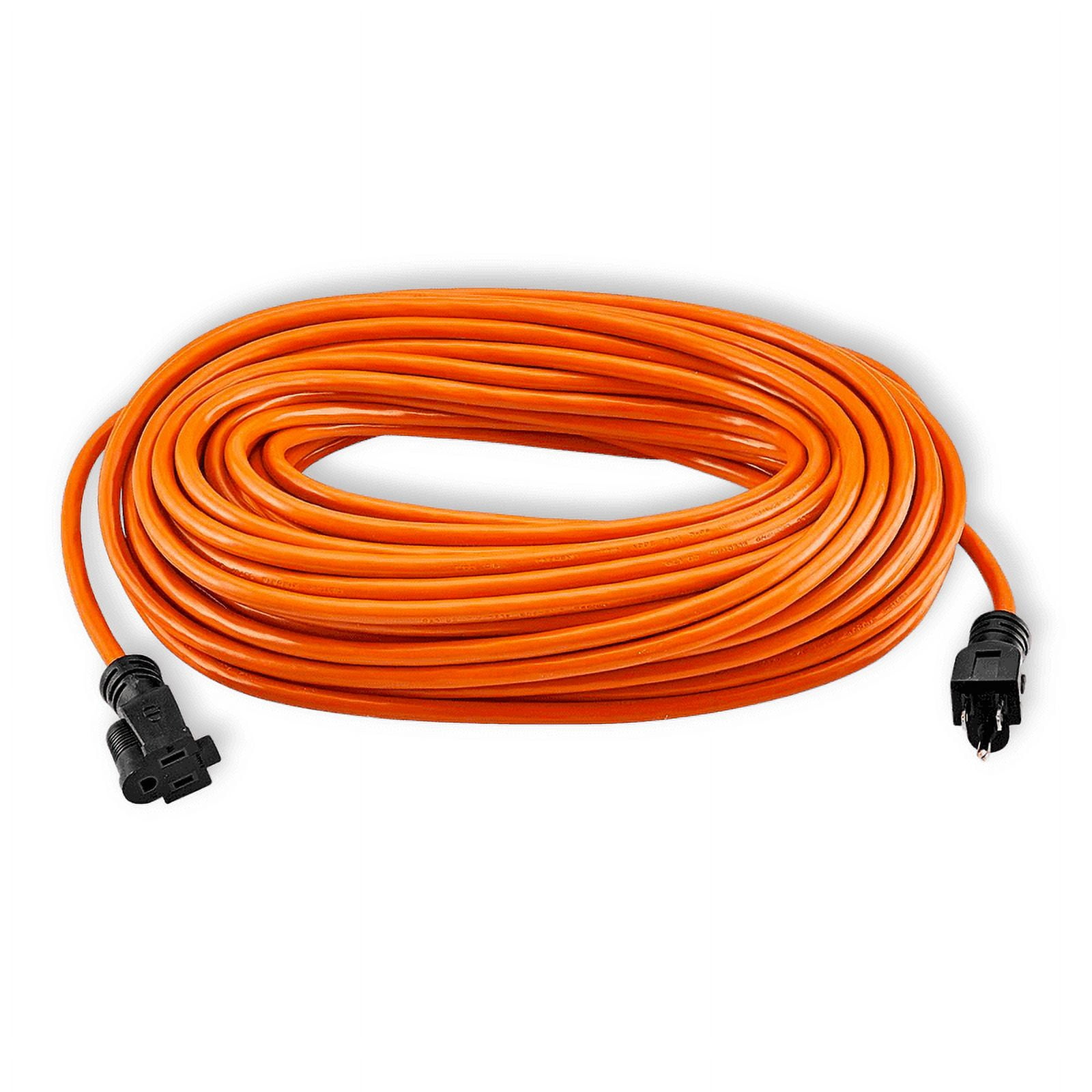 New Vanguard 100 Feet 14/3 Gauge Indoor/Outdoor Medium-Duty Electrical Extension Cord, Orange