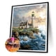thumbnail image 3 of Cuadros Decorativos 5D Diamond Painting DIY Tower Full Round Drill Mosaic Art (E1208) JShteea Nuevos Originales, 3 of 9