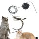 thumbnail image 5 of Juguete divertido de plumas de gato, juguete interactivo para gatos, juego de ventosa fuerte, barra de teaser para gatos, ejercicio para gatitos , Colco  Juguetes de palo de gato, 5 of 7
