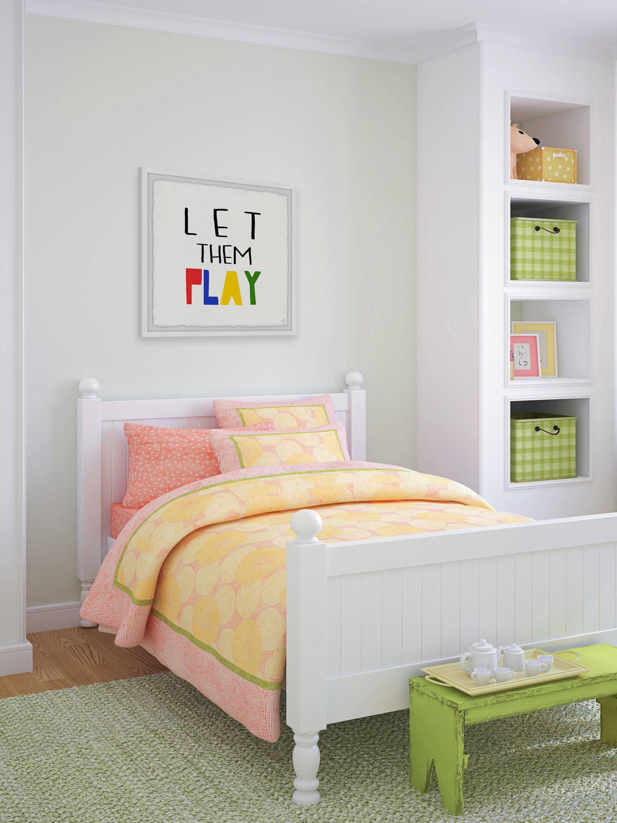 Marmont Hill Let Them Play Framed Wall Art