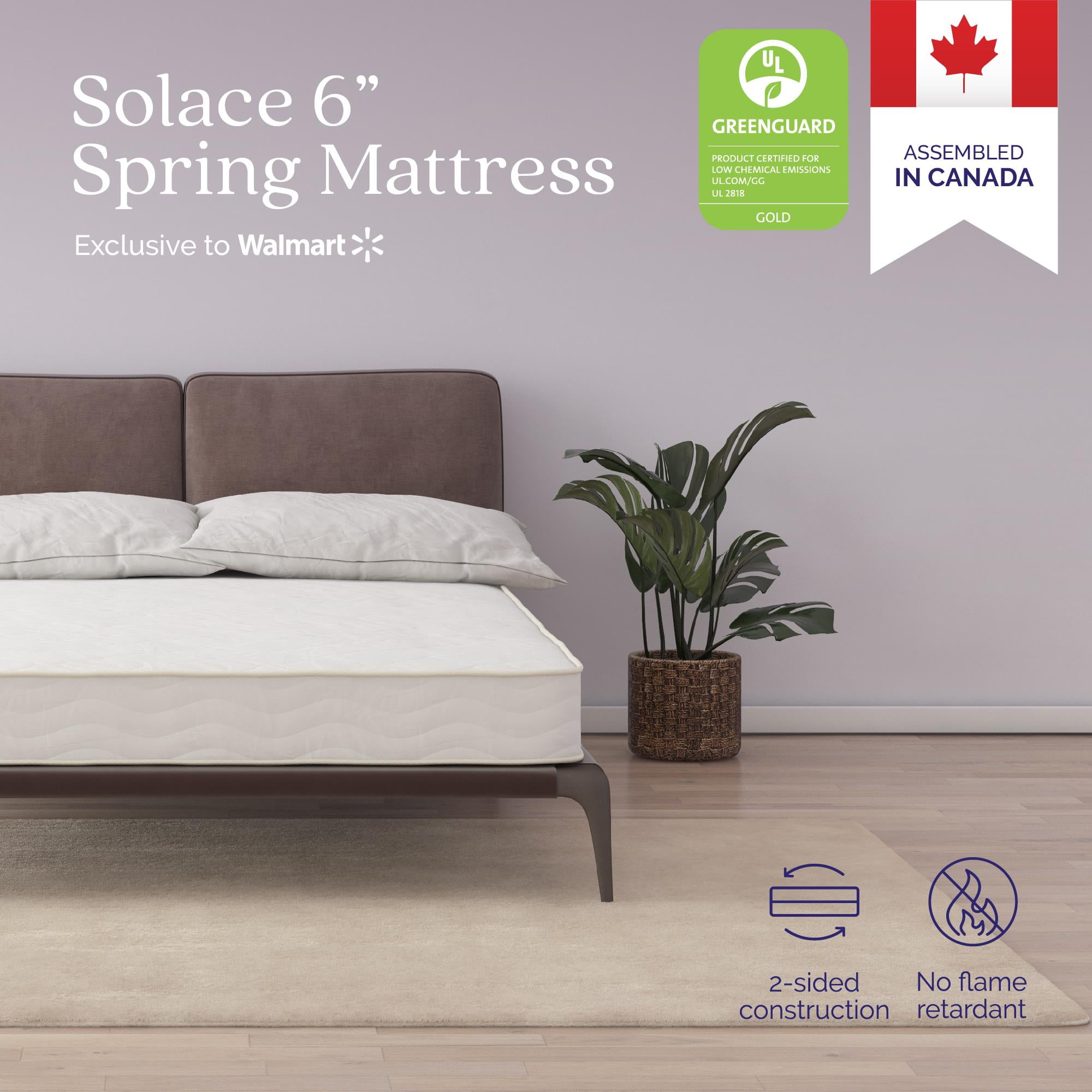 Signature Sleep Solace Breathable Firm 6'' Twin Size 2-Sided Signature Sleep Solace Breathable Firm 6'' Twin Size 2-Sided