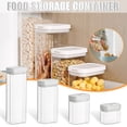 thumbnail image 1 of Cubos para Almacenar Refrigerios, Contenedores Sellados a Prueba de Humedad, Material Pet+Pp Sin Bpa, Juego de Cuatro Piezas, Almacenamiento Versátil de Alimentos, Uso En Cocinas Familiares,, 1 of 4