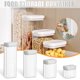 thumbnail image 1 of Cubos para Almacenar Refrigerios, Contenedores Sellados a Prueba de Humedad, Material Pet+Pp Sin Bpa, Juego de Cuatro Piezas, Almacenamiento Versátil de Alimentos, Uso En Cocinas Familiares,, 1 of 4