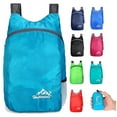 thumbnail image 3 of BLUESON Outdoor Packable Backpack Waterproof Foldable Camping Backpack for Men Women Black, 3 of 7