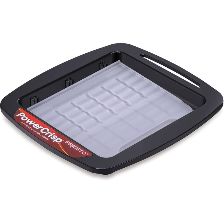 Presto Power Crisp Microwave Oven Bacon Cooker 05101