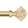 thumbnail image 1 of Barra de cortina TONIAL, 80-147 cm, ajustable, color dorado, 1 of 9