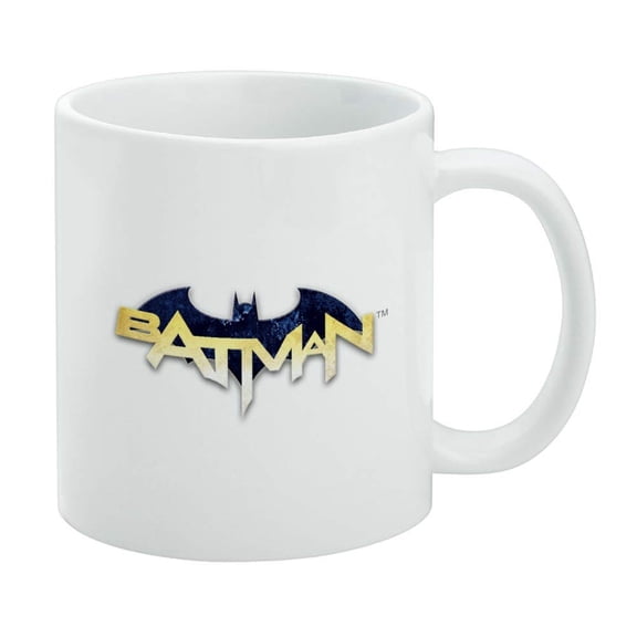 Batman Logo White Mug