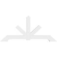 thumbnail image 2 of 96"W x 44"H x 4"D x 6"F, 11/12 Pitch, Vanguard Architectural Grade PVC Gable Bracket, 2 of 8